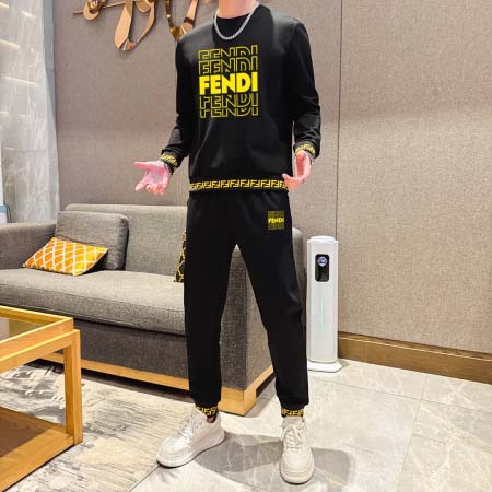 2025年3月28日入荷新作FENDI春秋メンズ 上下セットM-5XL/zhan工場