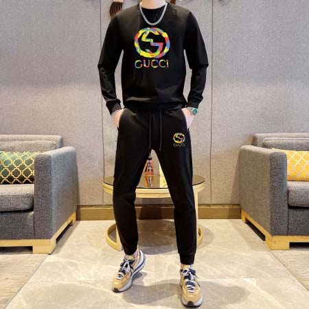 2025年3月28日入荷新作GUCCI春秋メンズ 上下セットM-5XL/zhan工場