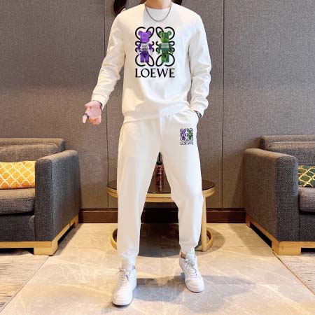 2025年3月28日入荷新作LOEWE春秋メンズ 上下セットM-5XL/zhan工場