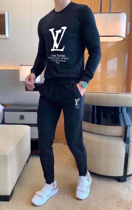 2025年3月28日入荷新作Louis Vuitton春秋メンズ 上下セットM-5XL/zhan工場