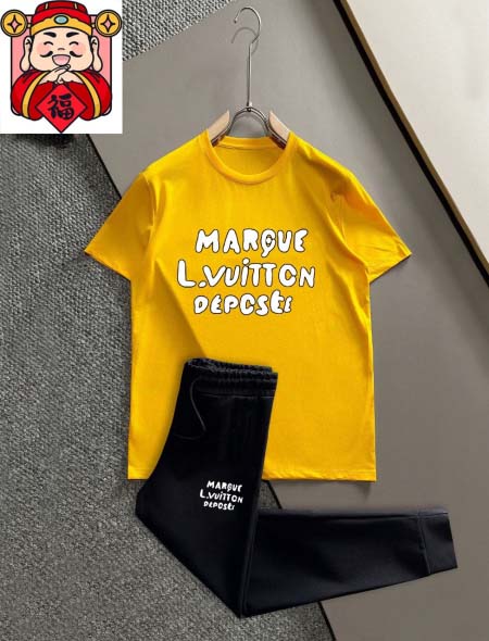 2025年3月28日入荷新作Louis Vuitton春秋メンズ 上下セットM-5XL/zhan工場