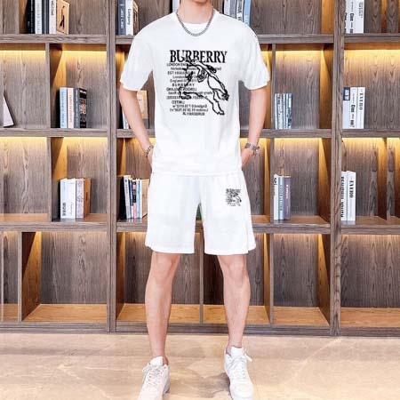 2025年3月28日入荷新作BURBERRY夏メンズ 上下セットM-5XL/zhan工場