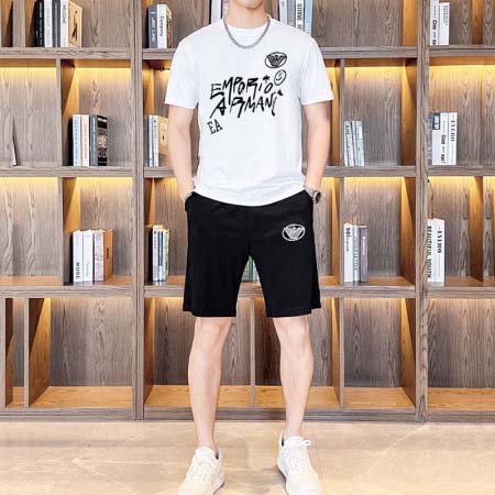 2025年3月28日入荷新作ARMANI夏メンズ 上下セットM-5XL/zhan工場