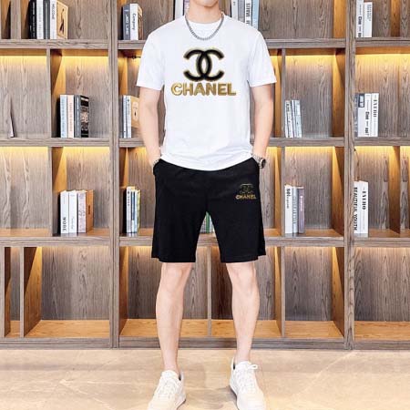 2025年3月28日入荷新作CHANEL夏メンズ 上下セットM-5XL/zhan工場