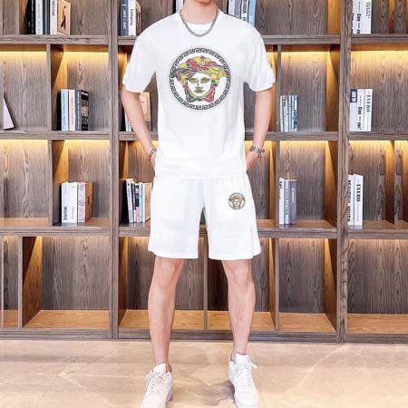 2025年3月28日入荷新作VERSACE夏メンズ 上下セットM-5XL/zhan工場