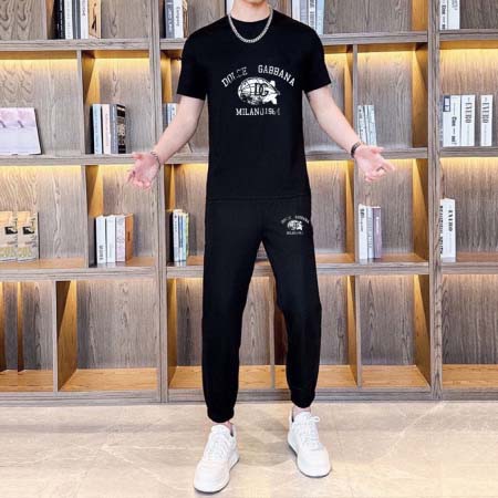 2025年3月28日入荷新作D&G夏メンズ 上下セットM-5XL/zhan工場