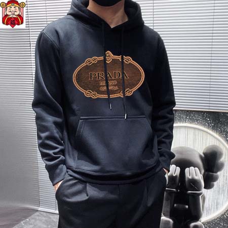 2025年3月28日入荷新作PRADA春秋メンズパーカーM-5XL/zhan工場