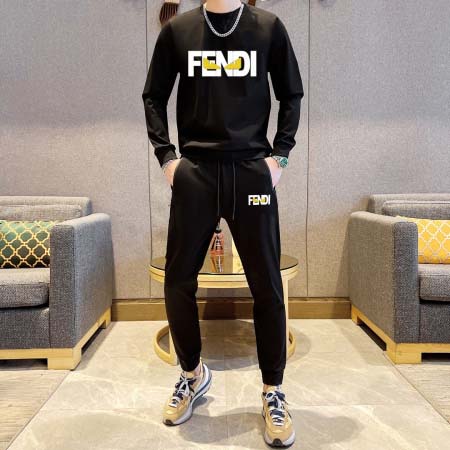 2025年3月29日入荷新作FENDI春秋メンズ 上下セットM-5XL/zhan工場