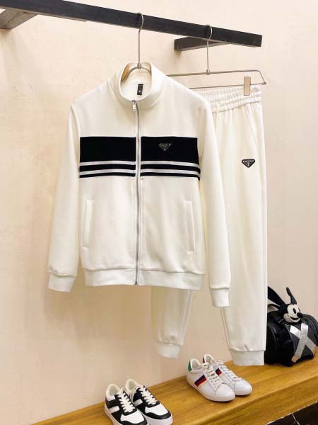 2025年3月29日入荷新作PRADA春秋メンズ 上下セットM-3XL/zhan工場