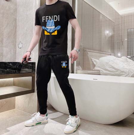 2025年3月29日入荷新作FENDI夏メンズ 上下セットM-5XL/zhan工場