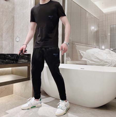 2025年3月29日入荷新作PRADA夏メンズ 上下セットM-5XL/zhan工場