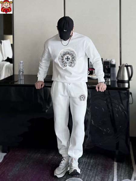 2025年3月30日入荷新作Chrome hearts春秋メンズ 上下セットM-5XL/zhan工場