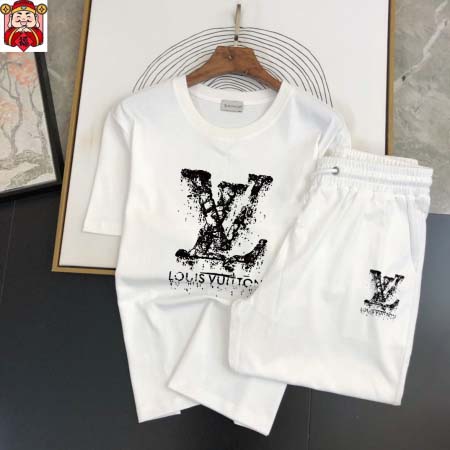 2025年3月30日入荷新作Louis Vuitton夏メンズ 上下セットM-5XL/zhan工場