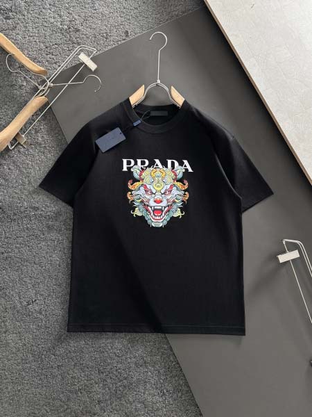 2025年3月1日春夏高品質新品PRADA半袖 tシャツDW...