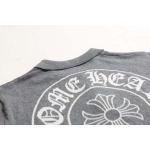 2025年3月1日春夏高品質新品Chrome heartsニット半袖 tシャツDW工場