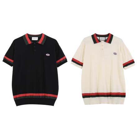 2025年3月1日春夏高品質新品GUCCIニット半袖 tシャ...