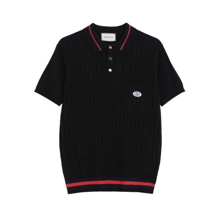 2025年3月1日春夏高品質新品GUCCIニット半袖 tシャ...