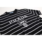 2025年3月1日春夏高品質新品PRADAニット半袖 tシャツDW工場