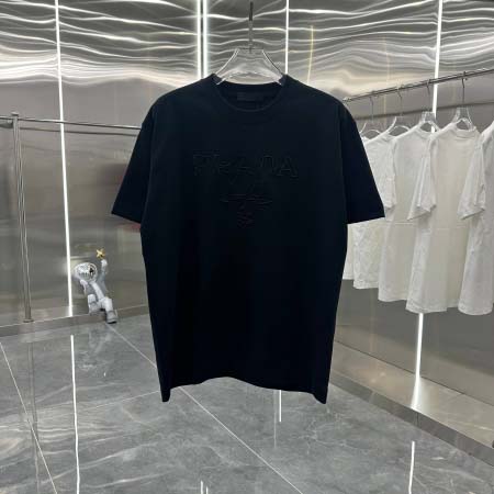 2025年3月1日春夏高品質新品prada半袖 tシャツDW...