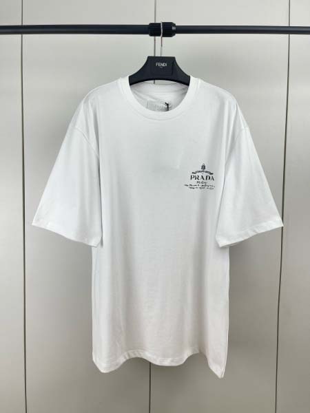 2025年3月2日春夏高品質新品Prada半袖 tシャツDW...