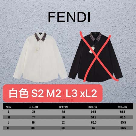 2025年3月2日春夏高品質新品FENDIシャツDW工場