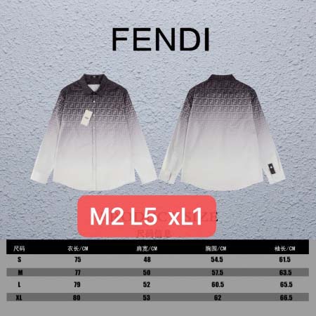 2025年3月2日春夏高品質新品FENDIシャツDW工場