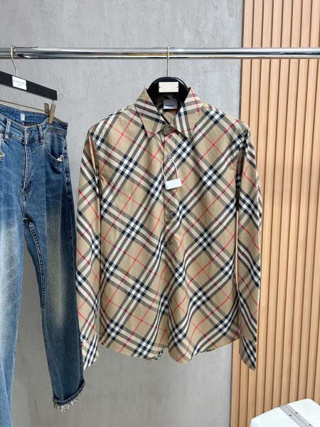 2025年3月3日春秋用高品質新品BURBERRYシャツli...