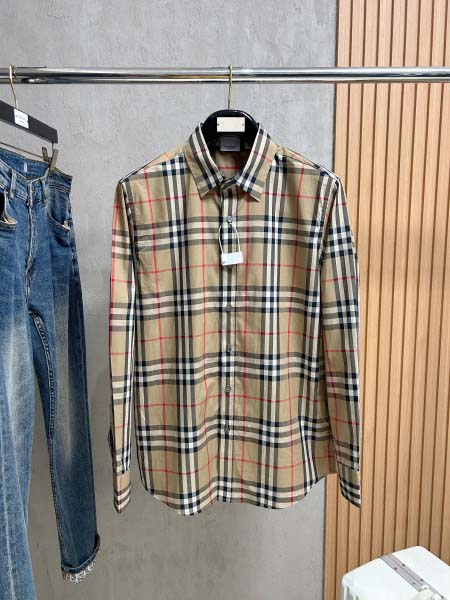 2025年3月3日春秋用高品質新品BURBERRYシャツli...