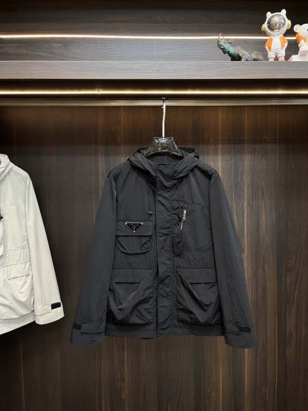 2025年3月3日春秋高品質新品Pradaジャケットlian...