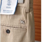 2025年3月3日春夏高品質新品ブルネロクチネリスラックスliangp工場