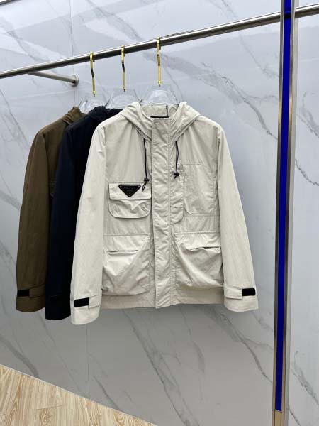 2025年3月3日春秋高品質新品プラダジャケットliangp...