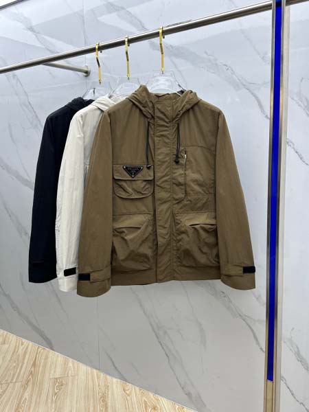 2025年3月3日春秋高品質新品プラダジャケットliangp...
