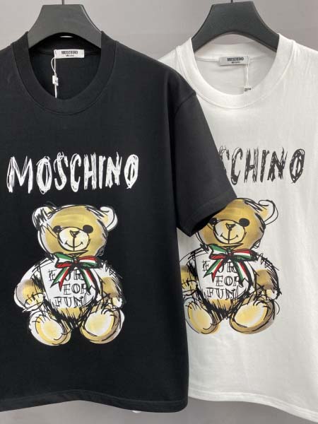 2025年3月5日新品 MOSCHINO半袖Tシャツ  DU...