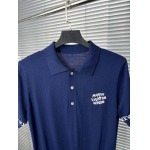 2025年3月5日春秋高品質新品Louis Vuittonニットの半袖Tシャツchenxin工場