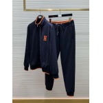 2025年3月5日春秋高品質新品HERMESメンズ 上下セットchenxin工場