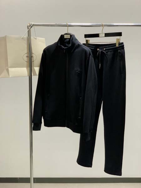 2025年3月5日春秋高品質新品PRADAメンズ 上下セット...