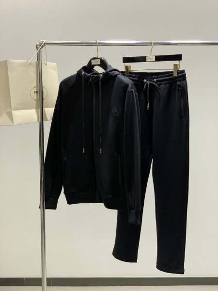 2025年3月5日春秋高品質新品PRADAメンズ 上下セット...