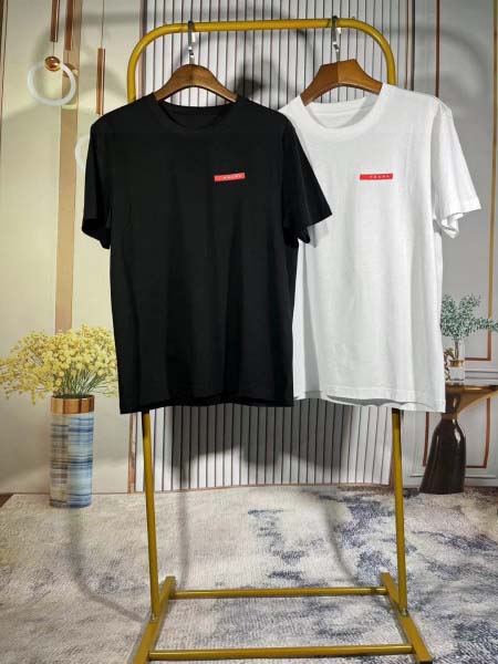 2025年3月5日春秋高品質新品PRADA半袖Tシャツche...