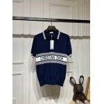 2025年3月5日春秋高品質新品DIORニットの半袖Tシャツchenxin工場