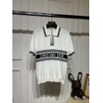2025年3月5日春秋高品質新品DIORニットの半袖Tシャツchenxin工場