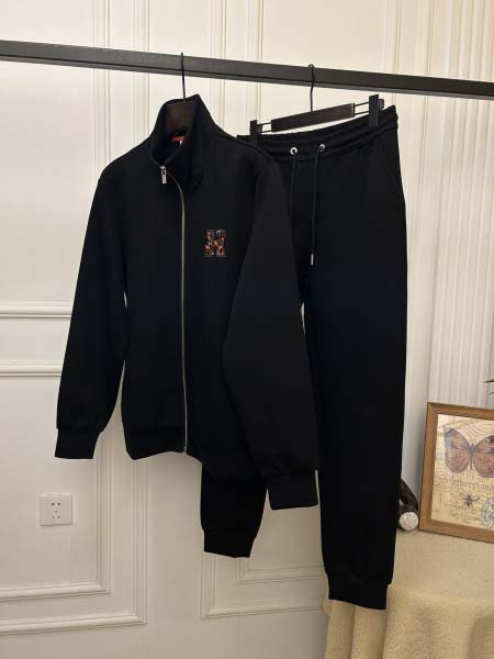 2025年3月5日春秋高品質新品HERMESメンズ 上下セッ...