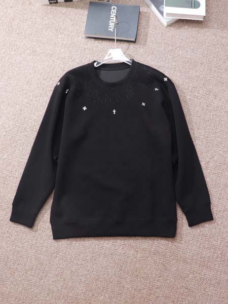 2025年3月6日新品Chrome heartsトレーナー ...