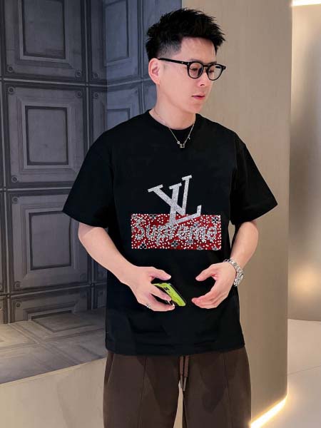 2025年3月7日新品Louis Vuitton半袖tシャツ...