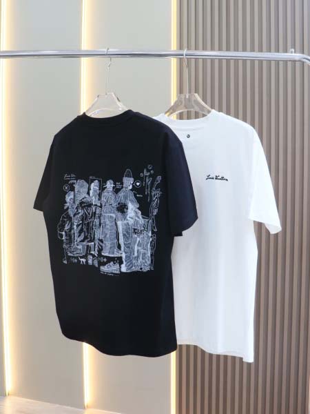 2025年3月7日新品Louis Vuitton半袖tシャツ...