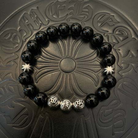 2025年3月7日入荷新品Chrome hearts黒曜石の...