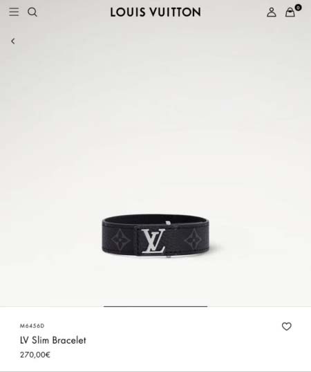 2025年3月9日入荷新品Louis Vuittonブレスレ...