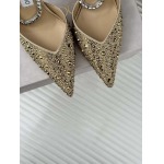 2025年3月9日入荷新品Jimmy Choo業界最高品質の女性用靴本革製ギフト/誕生日/bolin工場