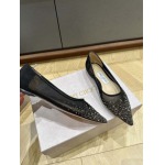 2025年3月10日入荷新品Jimmy Choo業界最高品質の女性用靴本革製ギフト/誕生日/bolin工場