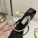 2025年3月10日入荷新品Jimmy Choo業界最高品質の女性用靴本革製ギフト/誕生日/bolin工場