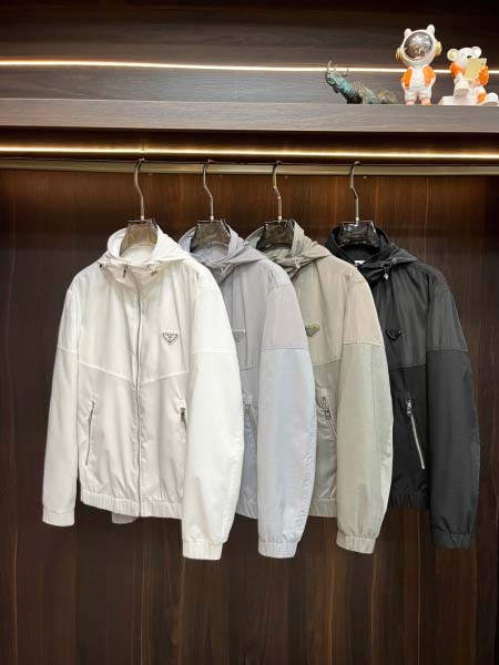 2025年3月10日春秋高品質新品Pradaジャケットasi...